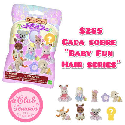 Sobre sorpresa "Baby Fun Hair series" Sylvanian Families