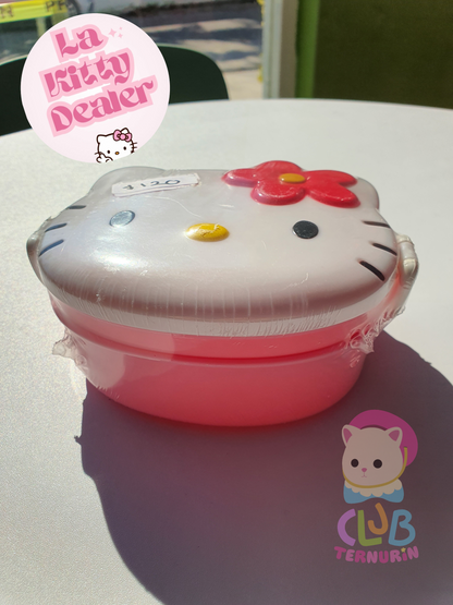 Tupper con tenedor/cuchara de Hello Kitty