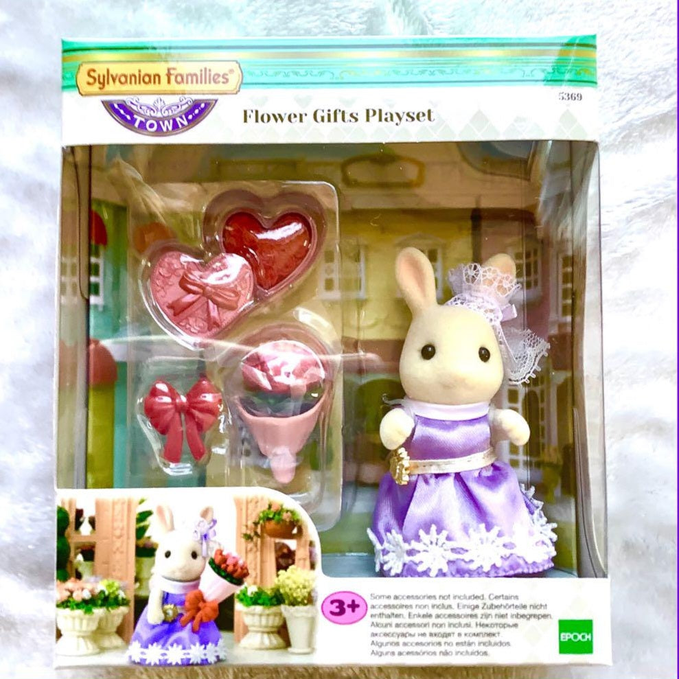 Conejita con flores y regalo "Flower Gifts Play Set"